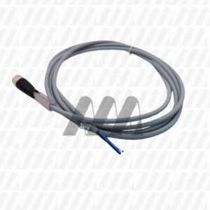 CONECTOR M12 SOQ. 4VIAS C/CABO RETO 2MTS