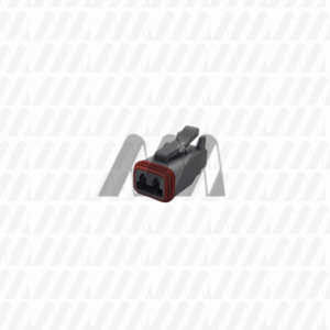 CONECTOR DEUTSCH DT06-2S CINZA